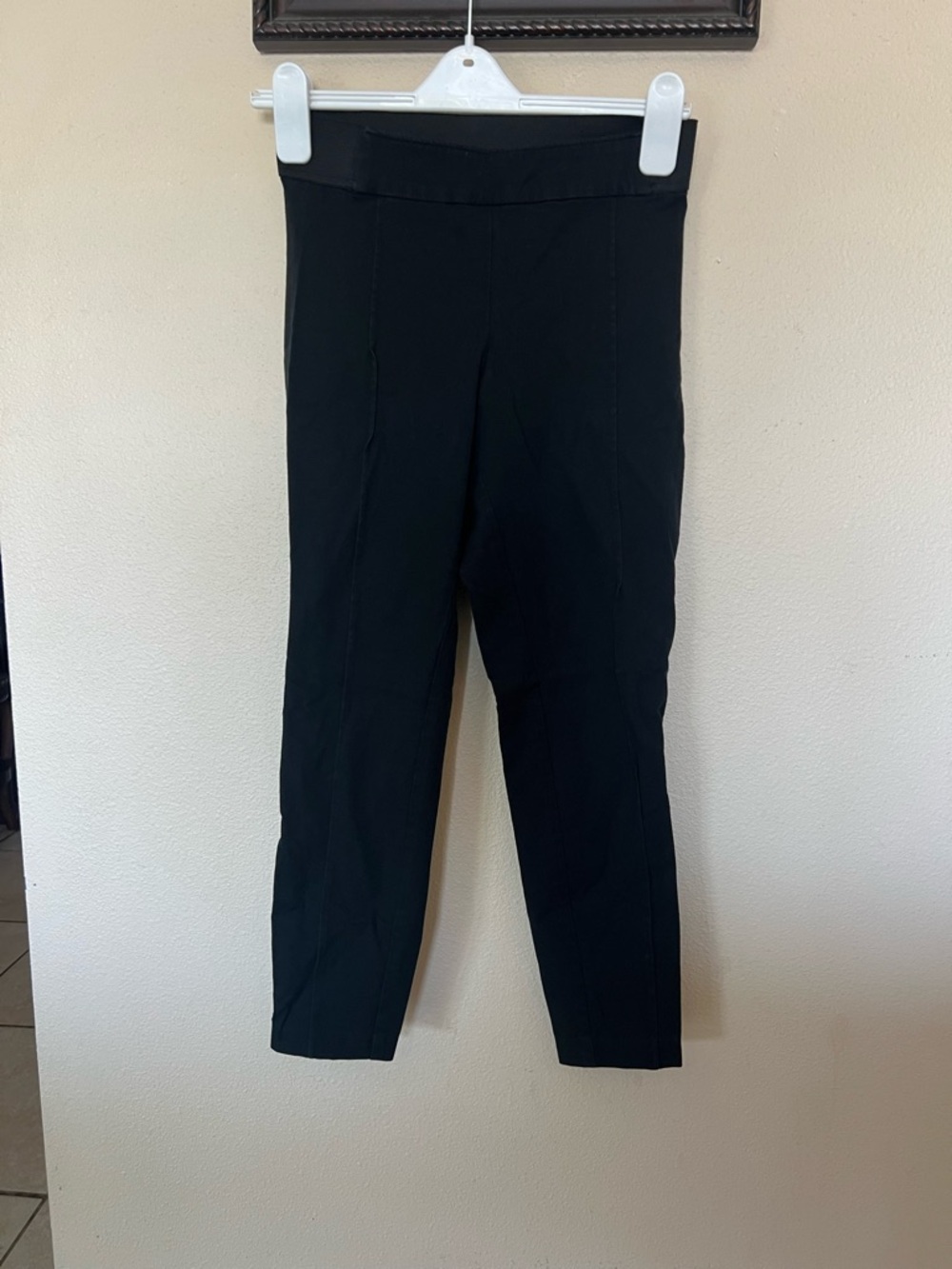 a new day Black High-Rise Cropped Ponte Pants